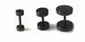 3 x Mens Surgical Steel Earring Ear Stud Fake Ear Stretcher Stainless Black