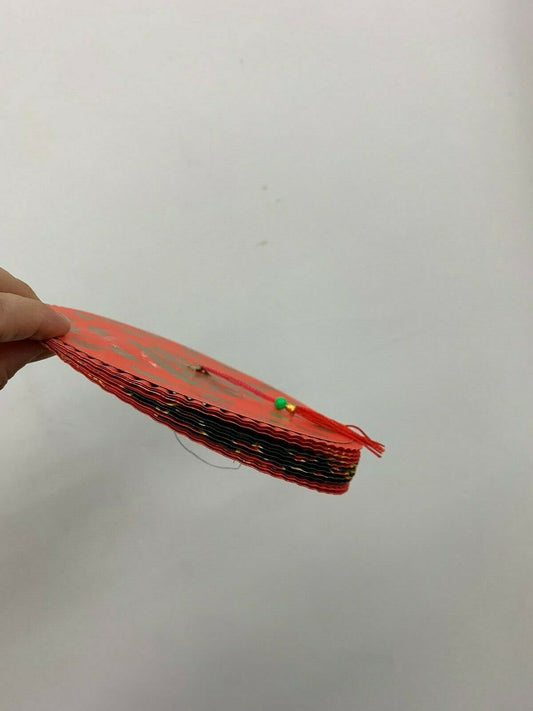 10 x Chinese New Year Fu Luck Hanging Paper Lanterns Celebration Party Decor