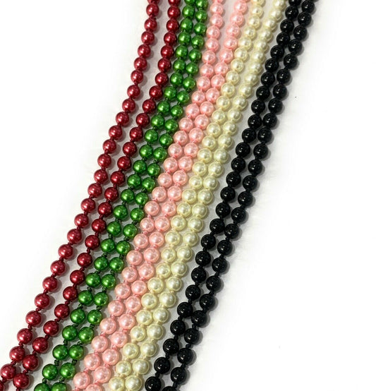 150cm Long multi layer Gatsby PEARL NECKLACE Beaded Chain Wedding Bridal Gift UK