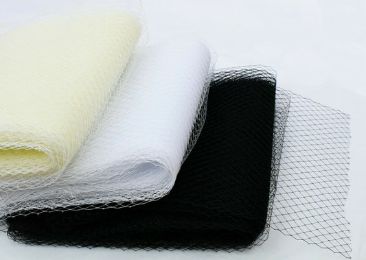 Birdcage Veiling Millinery Netting Trimmings Wedding Hat Veil Net Fascinator