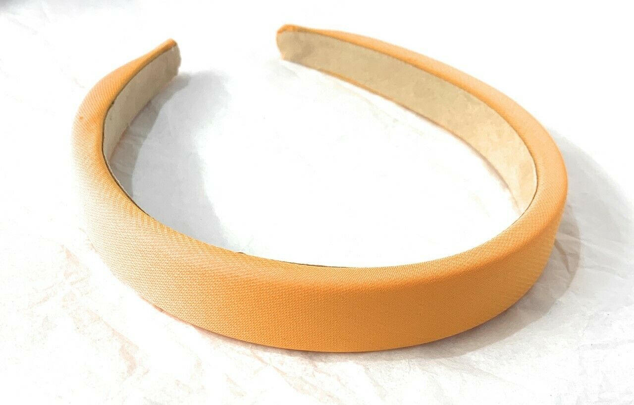 Plain RETRO Fabric Foam Thick ALICE BAND 20mm HEADBAND Hair Band Accessories UK