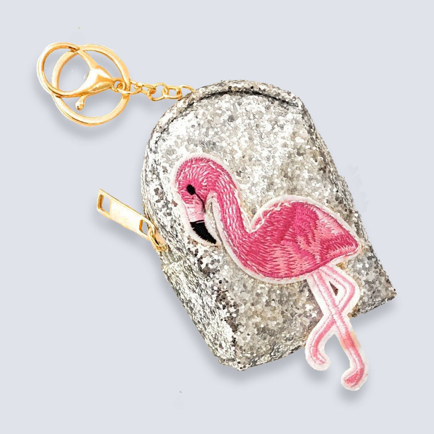 Sequin Unicorn Coin Purse Pouch Mini Backpack Bag Charm Keychain Wallet Girls UK