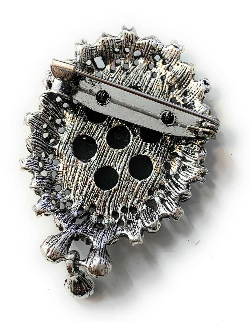 Vintage Retro Style Victorian Lady Cameo Brooch Bag Pin Charm