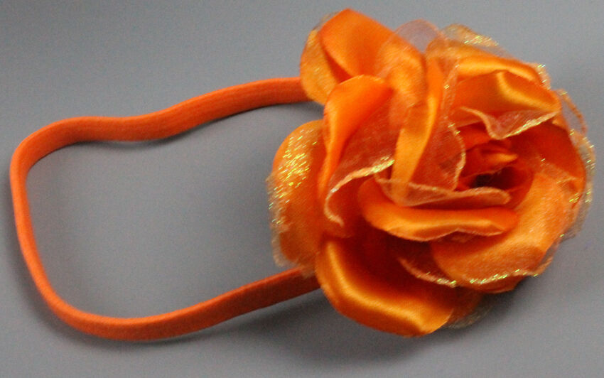 Baby Girls Rose Flower Hairband Soft Elastic Headband Hair Accessories Childrens