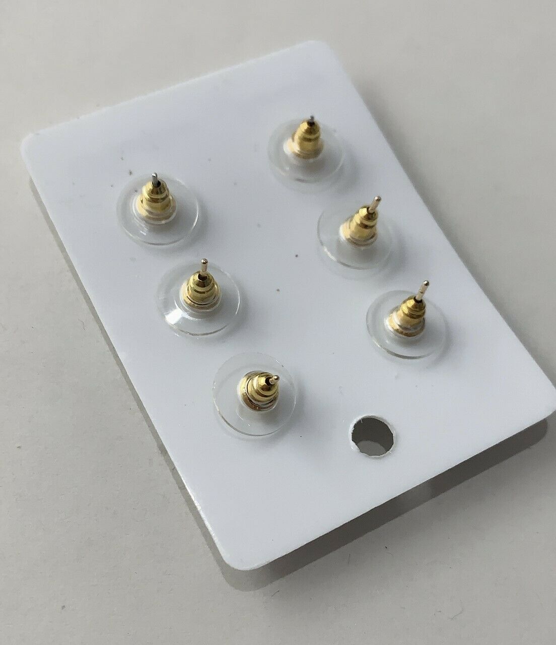 3 Pairs Gold Earrings Set Rhinestone Crystal Pearl Ear Stud Ladies Studs Quality