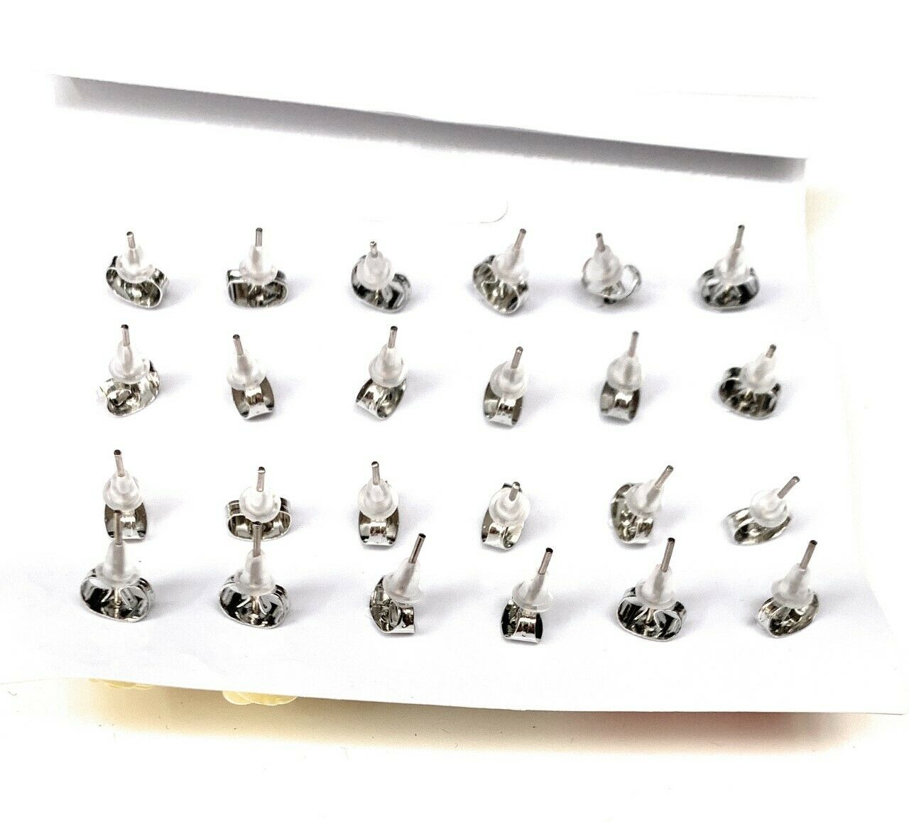 12 Pairs Classic Rose Flower Stud Earrings Set Womens Girls Earring Jewelry Pack