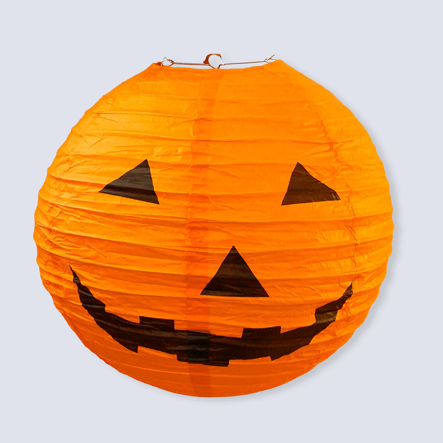 30cm Large Halloween Paper 3D Hanging Decorations Orange pumpkin