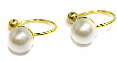 Crystal Stud U CLIP On Clipon Earrings Upper for Ears Nose Lip Cartilage