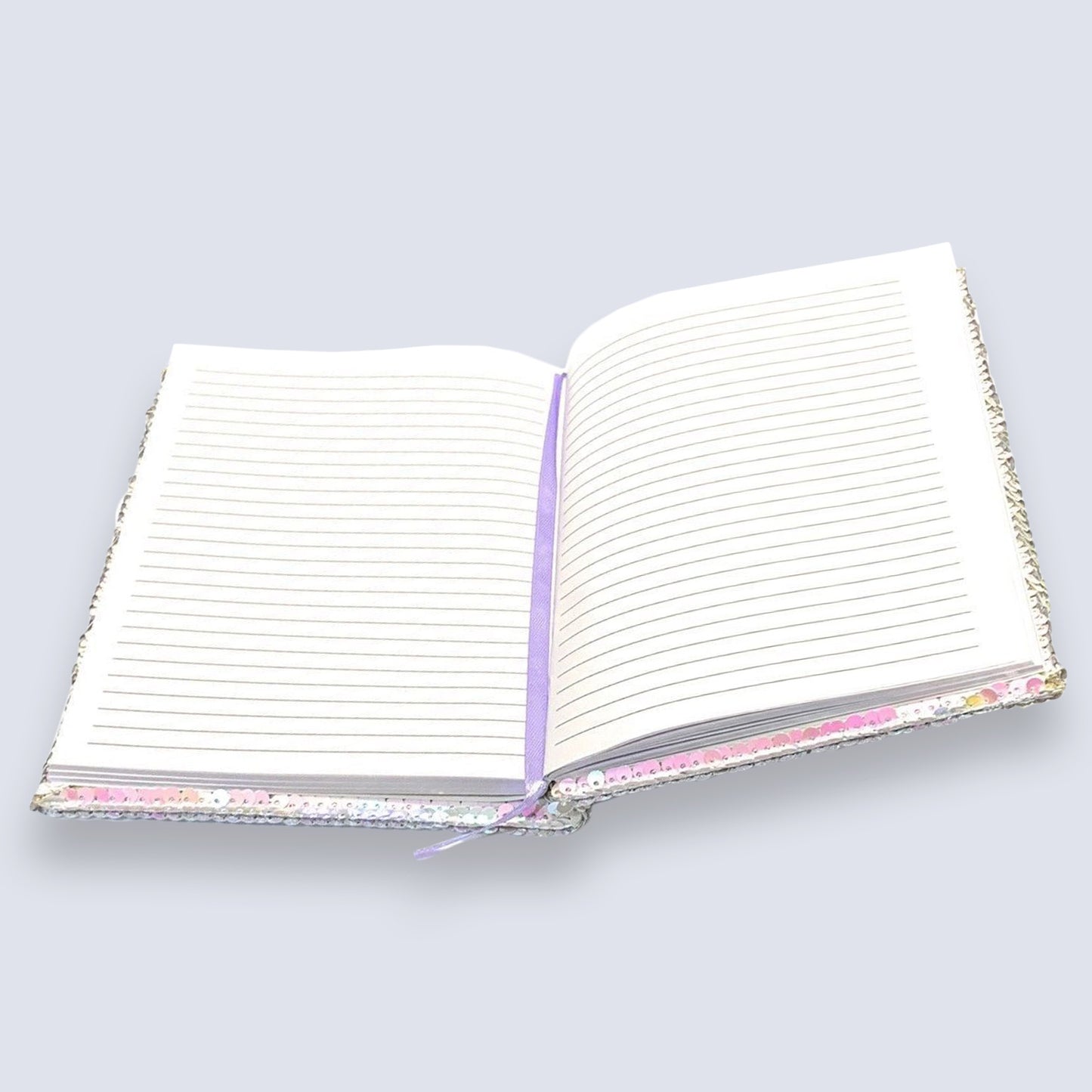 A5 Reversible Sequin Unicorn Head Notebook Glittery Notepad Writing Journal Diary Book Gift