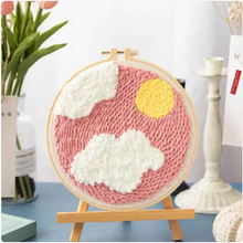 Load image into Gallery viewer, Poke Embroidery DIY Kit – Beginner Friendly Craft
