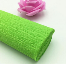Load image into Gallery viewer, Crepe Paper, Flower Wrapping Paper, Handmade Stretch Paper Craft