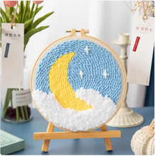 Load image into Gallery viewer, Poke Embroidery DIY Kit – Beginner Friendly Craft