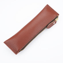 Load image into Gallery viewer, Large Capacity Leather Pencil Case
