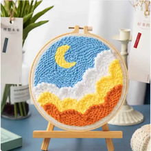 Load image into Gallery viewer, Poke Embroidery DIY Kit – Beginner Friendly Craft