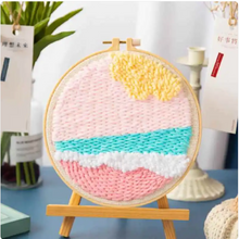 Load image into Gallery viewer, Poke Embroidery DIY Kit – Beginner Friendly Craft
