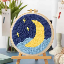 Load image into Gallery viewer, Poke Embroidery DIY Kit – Beginner Friendly Craft
