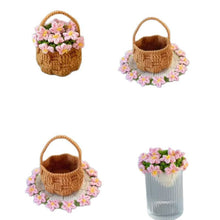 Load image into Gallery viewer, Rose Crochet Coaster Kit Craft