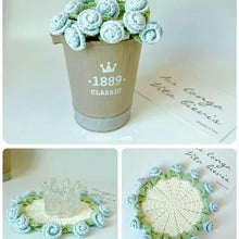 Load image into Gallery viewer, Rose Crochet Coaster Kit Craft