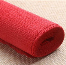 Load image into Gallery viewer, Crepe Paper, Flower Wrapping Paper, Handmade Stretch Paper Craft