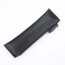 Load image into Gallery viewer, Large Capacity Leather Pencil Case