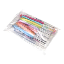 Load image into Gallery viewer, Crochet Set Handmade Wool Craft Tool Set Combination Bag Metal Aluminium Yarn Needle