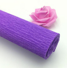 Load image into Gallery viewer, Crepe Paper, Flower Wrapping Paper, Handmade Stretch Paper Craft