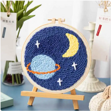 Load image into Gallery viewer, Poke Embroidery DIY Kit – Beginner Friendly Craft