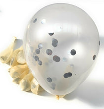 Load image into Gallery viewer, 10 Pack 12" Latex Confetti Balloons Helium Birthday Party Wedding Decorations