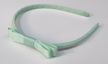 Load image into Gallery viewer, Classic Girls Children's Hair Bow Alice Band Headband Handmade - over 20 Colours