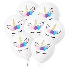 Load image into Gallery viewer, 10 Pack 12" Latex Confetti Balloons Helium Birthday Party Wedding Decorations