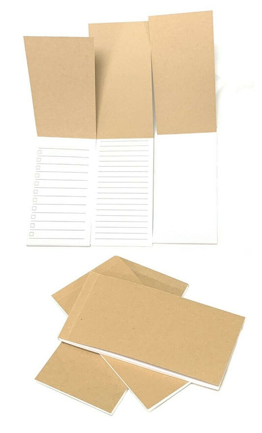 3 Pack of Reporter Pad Note Pads Lined Notepad To Do Memo Blank Notebook Set UK