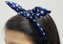 Load image into Gallery viewer, Vintage Wide Ribbon Bowknot Headband Hairband Bunny Ears Wire Bendy Bow Alice UK