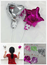 Load image into Gallery viewer, 4 inch Handheld Foil Balloon on a Stick