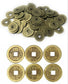 100 x Chinese Dynasty Emperor Feng Shui Lucky Play Coins 24mm w/ Square Hole UK