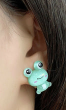 Load image into Gallery viewer, Children's Kids CLIP ON Earrings Studs - Unicorn Mermaid Xmas Bday Gift Box Set