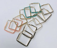Load image into Gallery viewer, Large Funky Girls' Women's Hoop Fashion Earrings - Party Hoops Gift