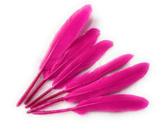 Load image into Gallery viewer, 50 x Goose Feathers Pack, 10 - 15cm Arts &amp; Crafts Fancy Dress Making Feather UK