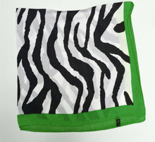 Load image into Gallery viewer, Big Square Leopard Animal Print Head Bandana Neck Thin Faux Silk Scarf 70cmx70cm