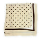 Large Square 70cm Ladies Polka Dots Faux Silk Thin Scarf Neck Warmer Bandana UK