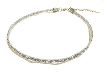 Load image into Gallery viewer, Slim Crystal Choker Necklace Classic Gothic Tattoo Retro Sparkly Party Gift UK