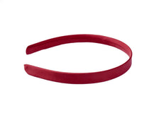 Load image into Gallery viewer, Plain Flat SATIN Fabric Thick ALICE BAND 15mm HEADBAND Hair Band Accessories