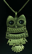 Load image into Gallery viewer, Bronze Tone Owl Pendant Necklace Chain Girls Costume Fashion Jewellery Gift