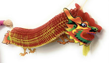 Load image into Gallery viewer, 1.2m Long Giant Chinese Paper Dragon Puppet - Kids New Year Toy Gift Decoration