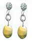 Fashion Silver Gold Crystal Dangle Drop Earrings Women Jewelry UK Seller