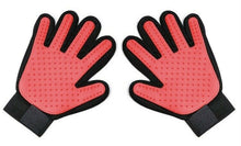 Load image into Gallery viewer, Pair of Pet Grooming Gloves Dog Cat Massage Groom Glove Hair Remover Brush UK