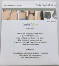 Load image into Gallery viewer, Heart Crystal Body Stickers – 3 x 3cm