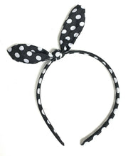 Load image into Gallery viewer, Vintage Wide Ribbon Bowknot Headband Hairband Bunny Ears Wire Bendy Bow Alice UK