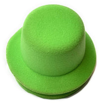 Load image into Gallery viewer, Set of 4 x Mini Round Top Hat Cap Fascinator Felt Hat Base Supplies Wholesale