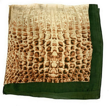 Load image into Gallery viewer, Big Square Leopard Animal Print Head Bandana Neck Thin Faux Silk Scarf 70cmx70cm