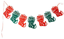 Load image into Gallery viewer, 2M Christmas Pennant Party Decoration Flags Banner Bunting Snowflakes Reindeers